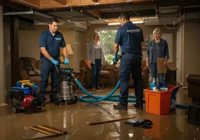 Basement Water Extraction and Removal Techniques process in Burlington, WI